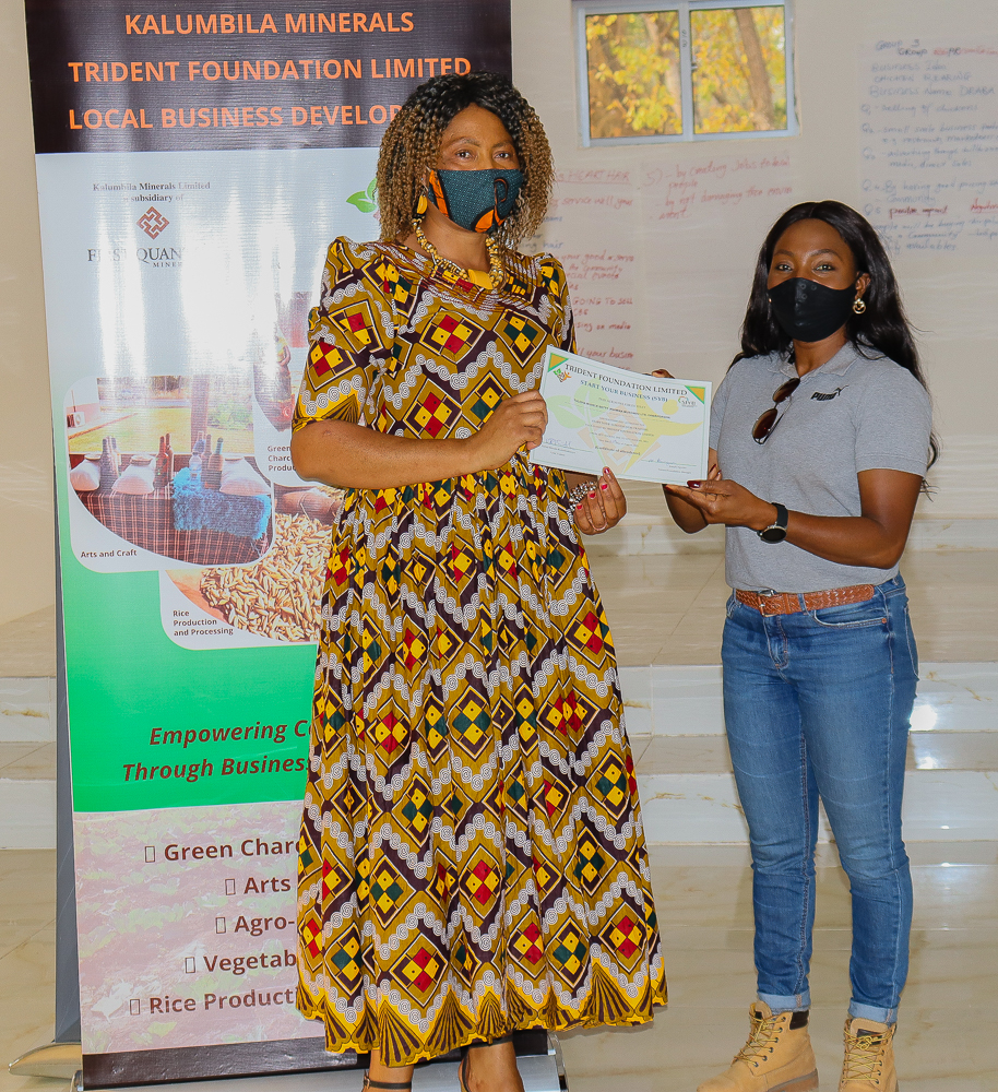 Start Your Business’ attracts 21 Kalumbila entrepreneurs