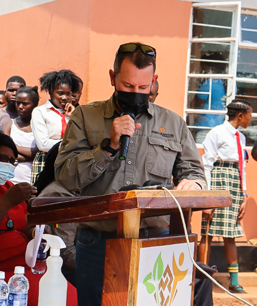 NEW KISASA CLASSROOM BLOCKS ELATE EDUCATION MINISTER