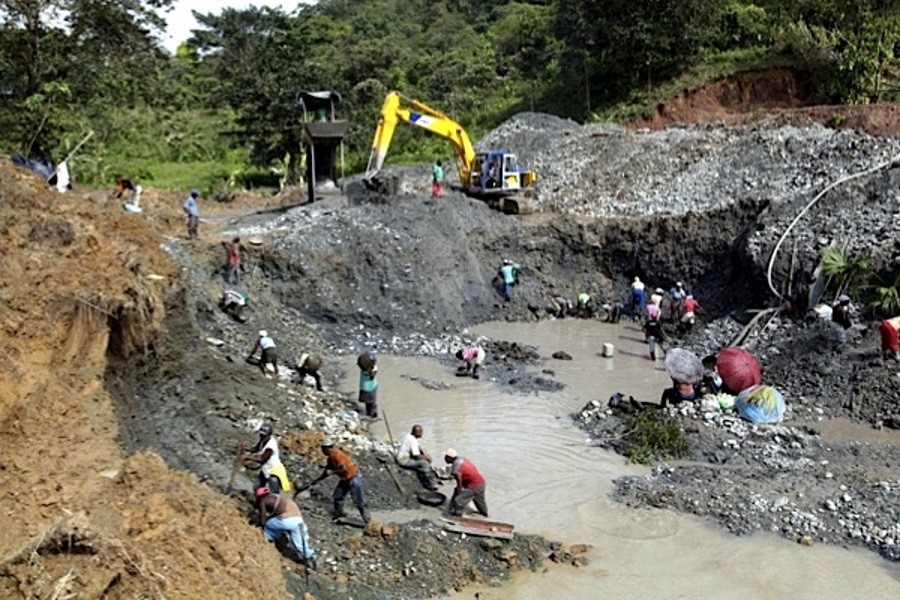 CHILDREN IN ILLEGAL MINING