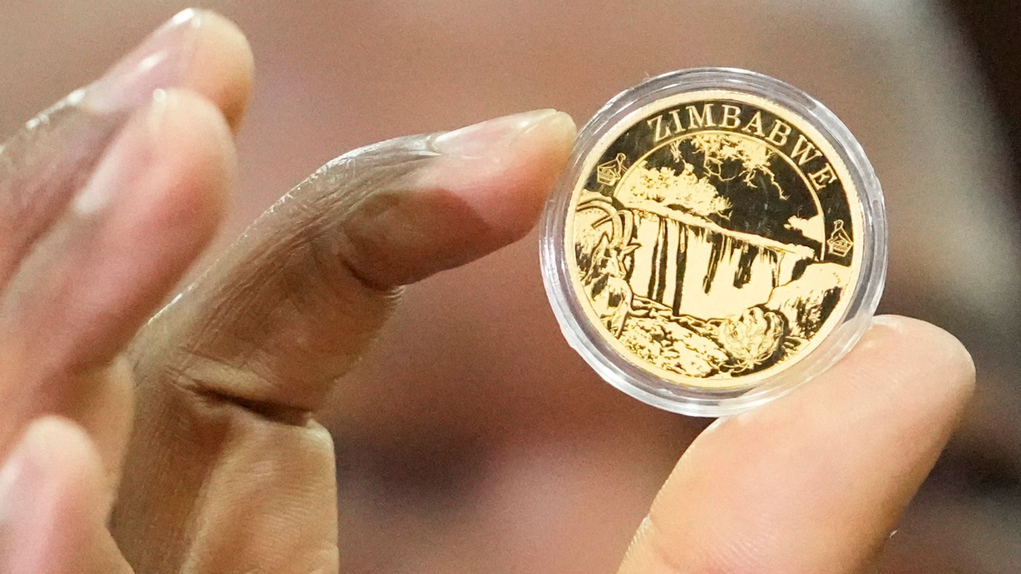 Zimbabwe Launches Gold Coins To Tackle Soaring Inflation
