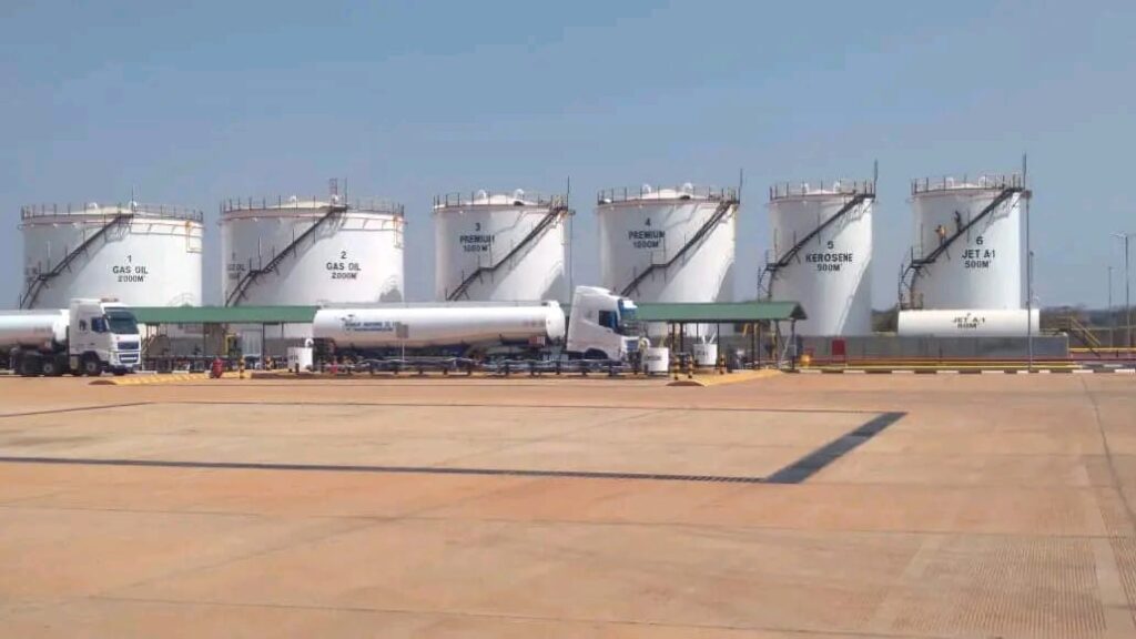 $40m FUEL DEPOT COMMISSIONED