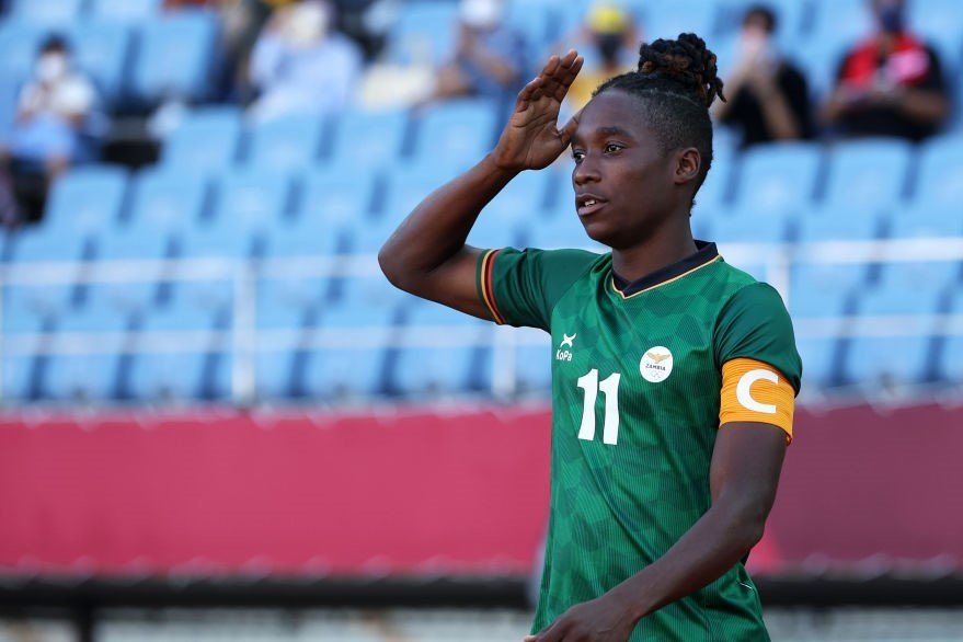 BARBARA BANDA HEADLINES COPPER QUEENS COSAFA SQUAD