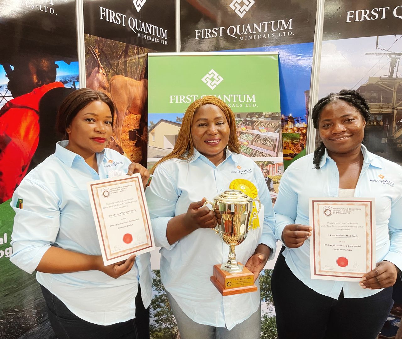 FQM SCOOPS FIRST BEST EXHIBIT IN A COMMERCIAL HALL