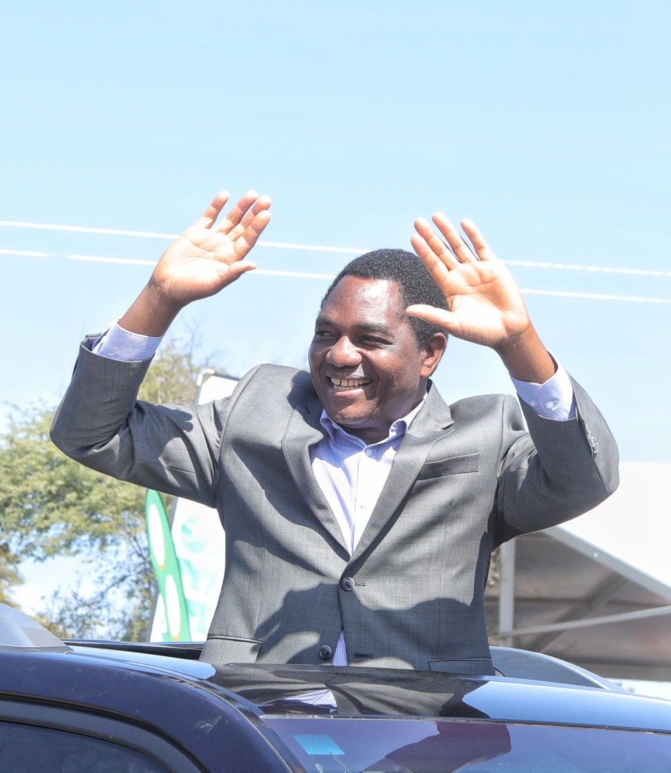 HICHILEMA EXPECTED IN TANZANIA