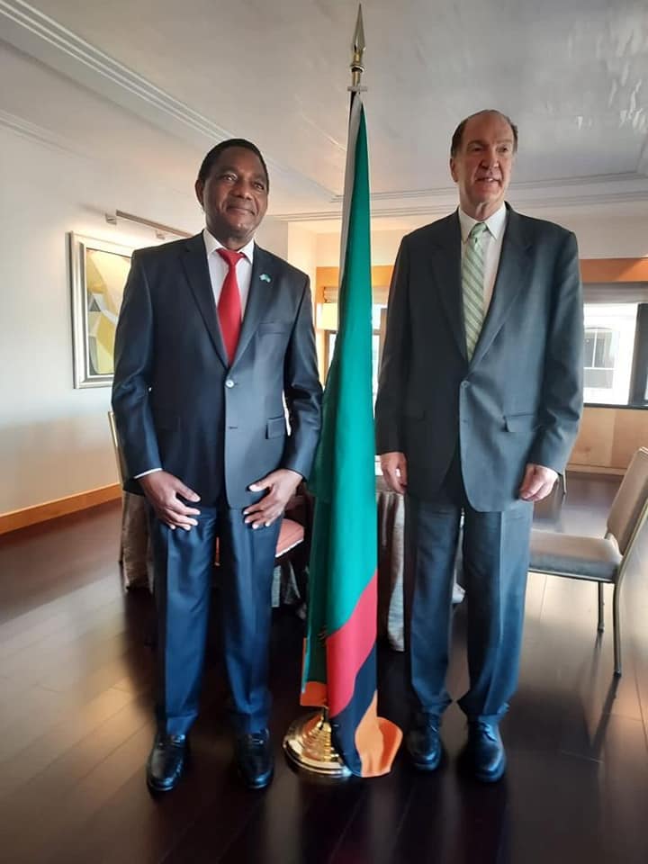 WORLD BANK CHIEF CONFIRMS $750m TO ZAMBIA