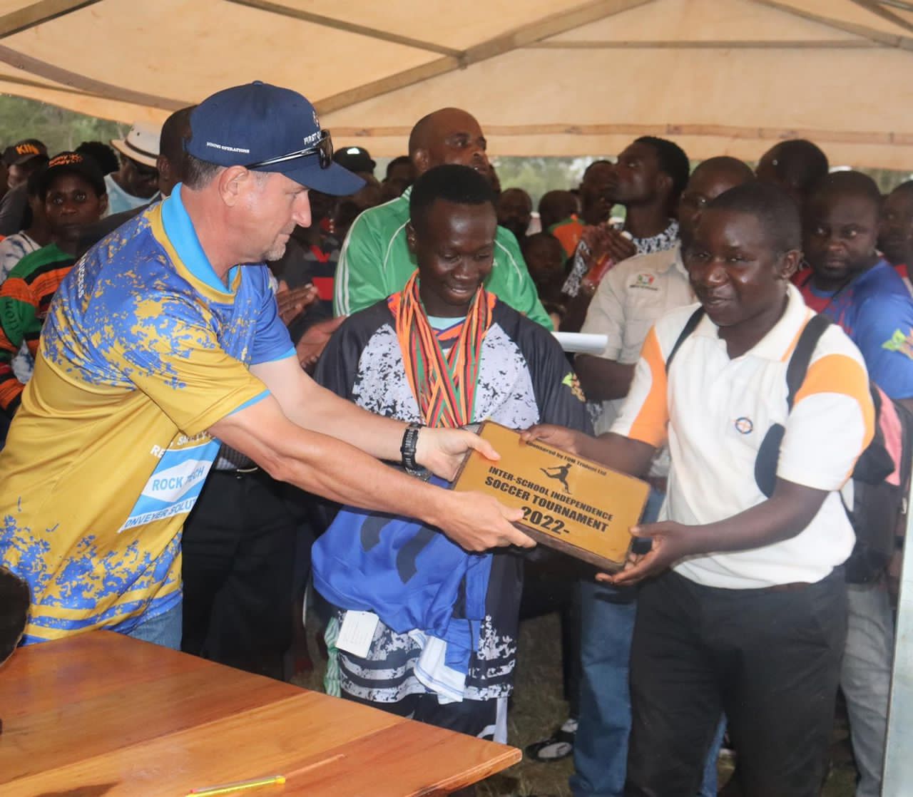 FQM TRIDENT Ltd HELD IT’S SECOND UNDER-17 INTERSCHOOL INDEPENDENCE TOURNAMENT YESTERDAY