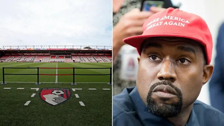 Bournemouth will stop playing Kanye West as their walk-on song after rapper’s anti-Semitic comments