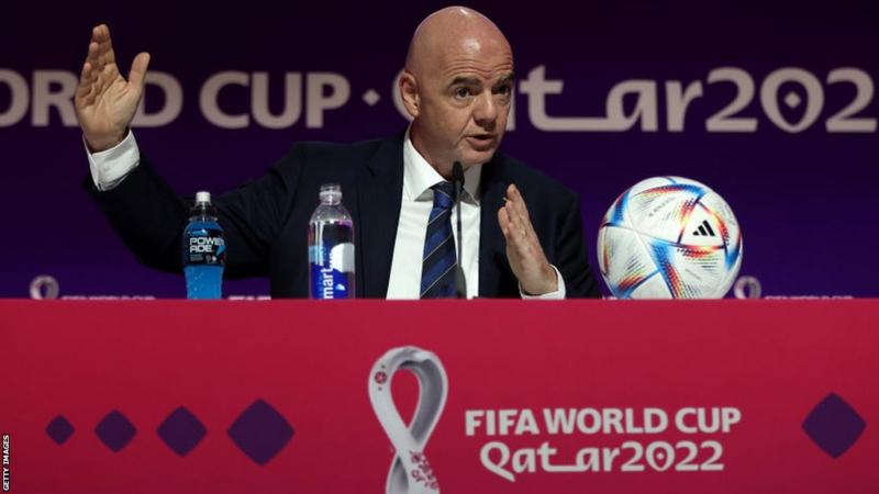 World Cup 2022: Fifa President Gianni Infantino accuses West of ‘Hypocrisy’