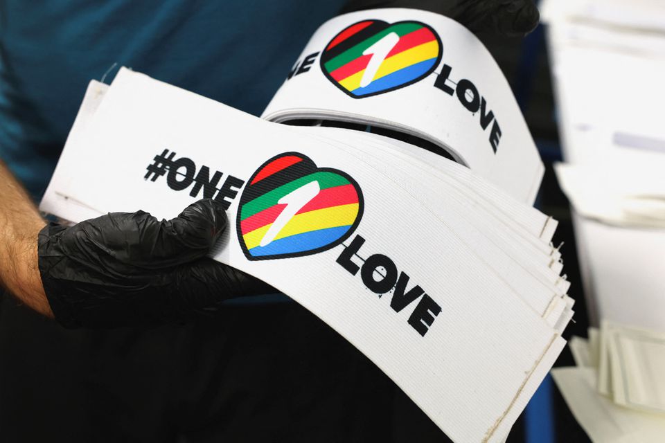 European teams considering legal options in ‘OneLove’ armband dispute