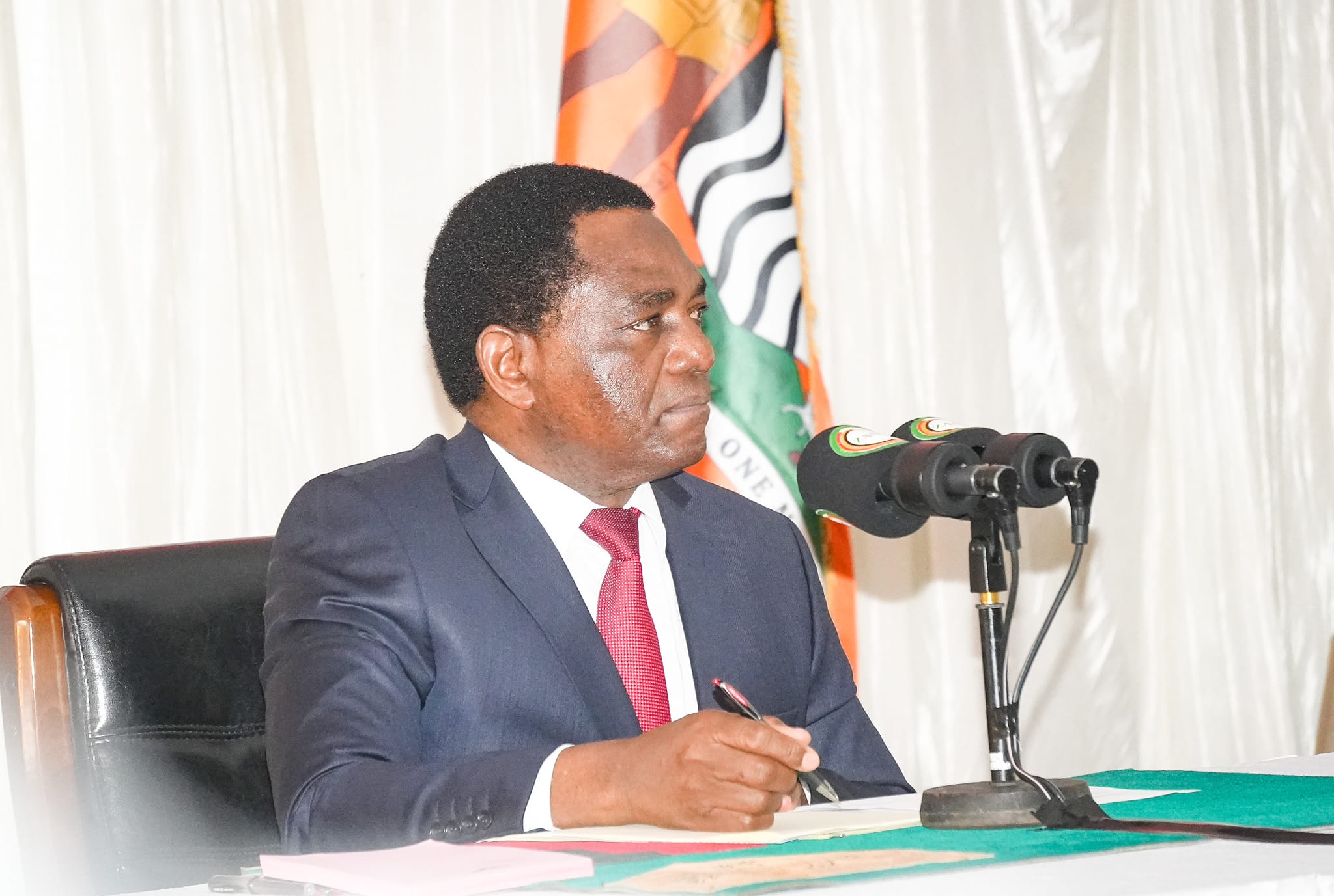 Hakainde Hichilema wants to see quick payment of pension benefits