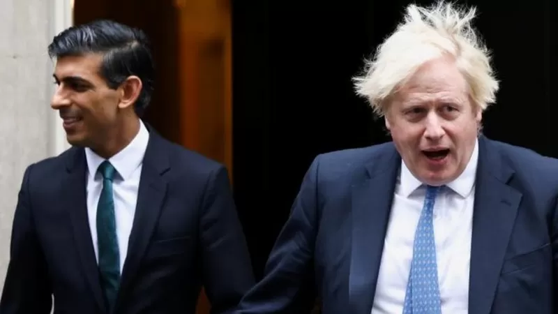 NI Protocol: Boris Johnson warns Rishi Sunak not to drop power to override Brexit deal