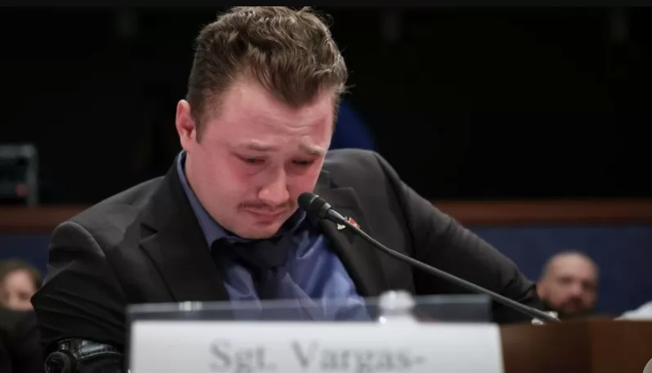 Weeping US Marine describes Afghan ‘catastrophe’ before Congress