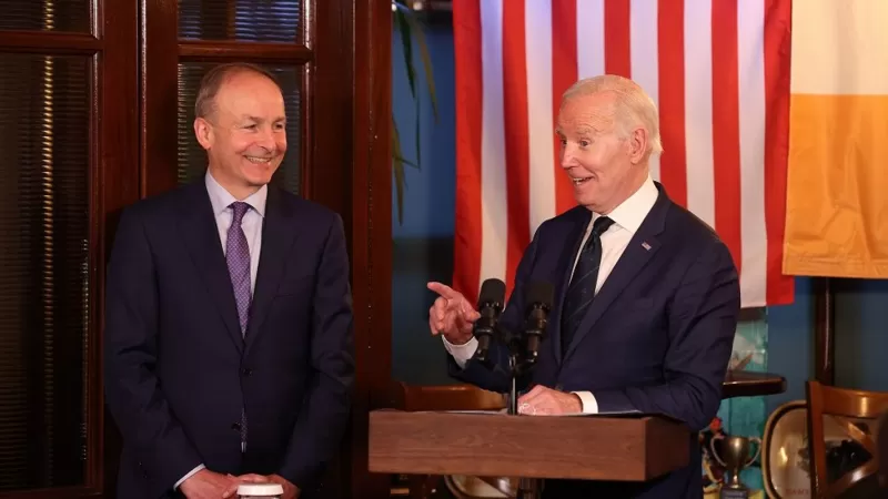 Joe Biden in Ireland: US president to address Irish parliament