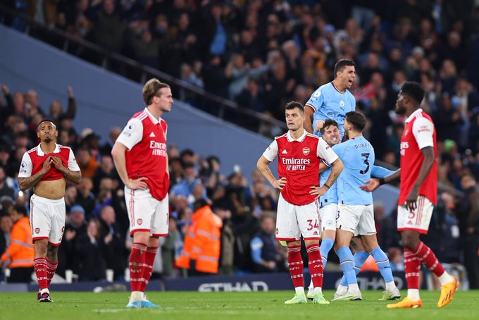 Manchester City thrash Arsenal 4-1 with De Bruyne masterclass