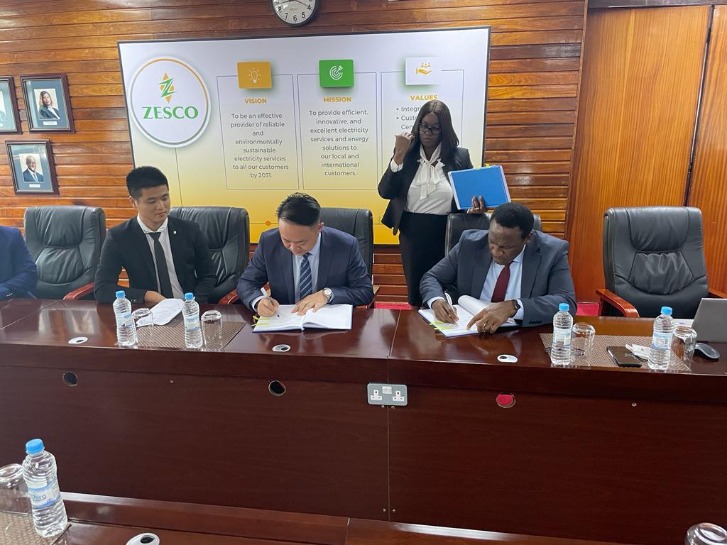 ZESCO in a US$3.5 billion Power Purchase deal.
