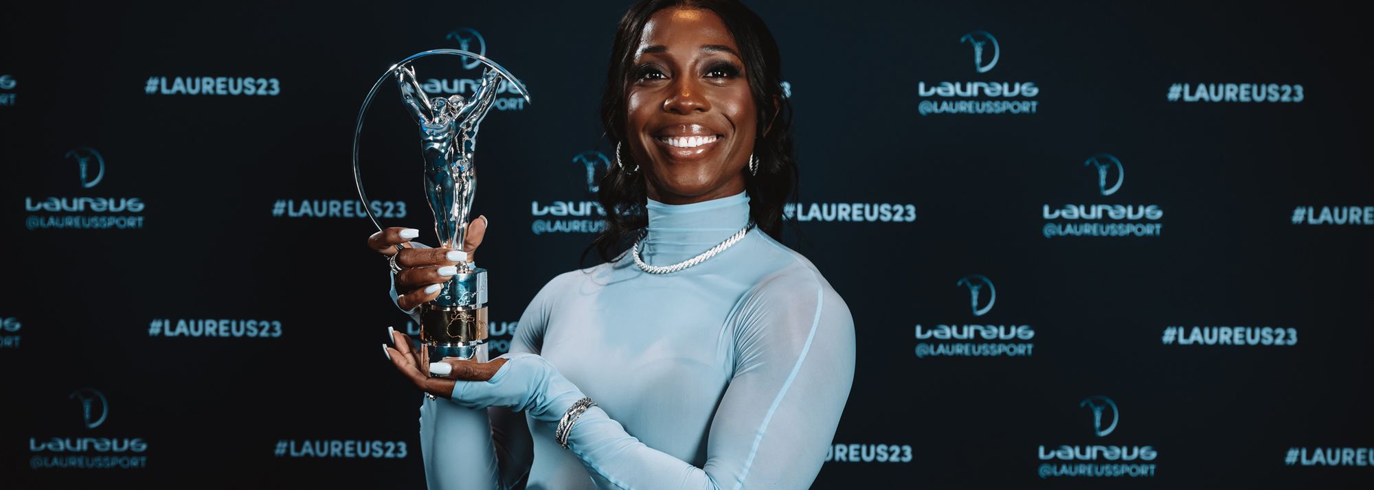 Fraser-Pryce wins 2023 Laureus World Sportswoman of the Year award