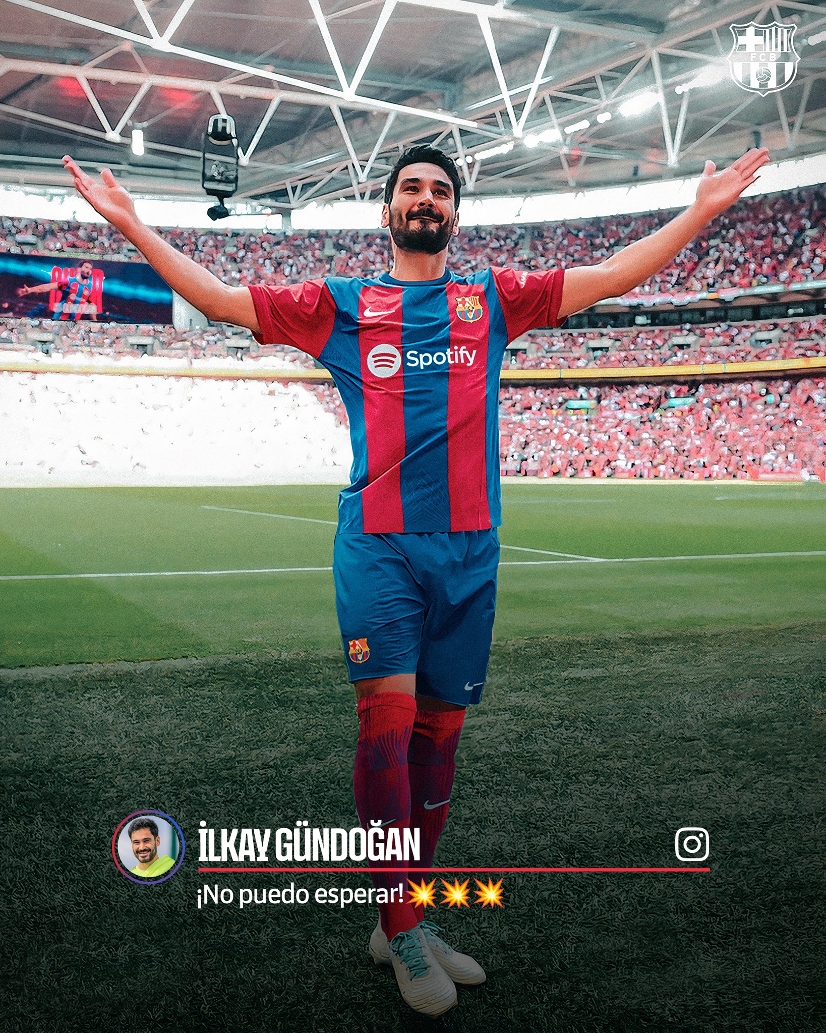 Barcelona sign Ilkay Gundogan  on a free transfer from Manchester City