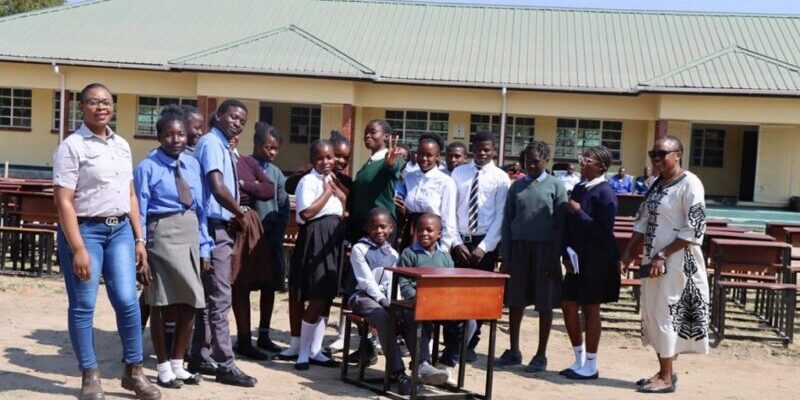 Kagem donates furniture to Masasa combined school
