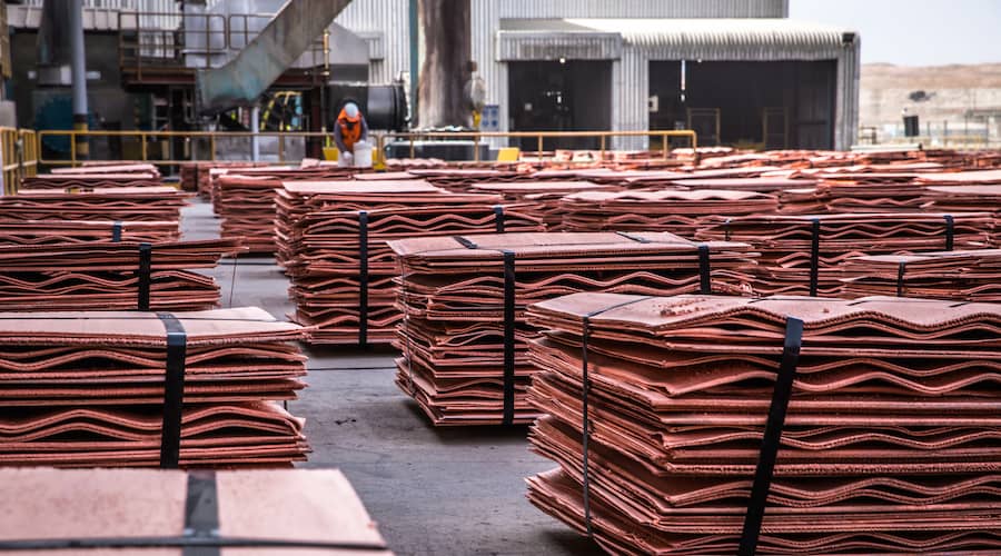 Copper prices surge to record high