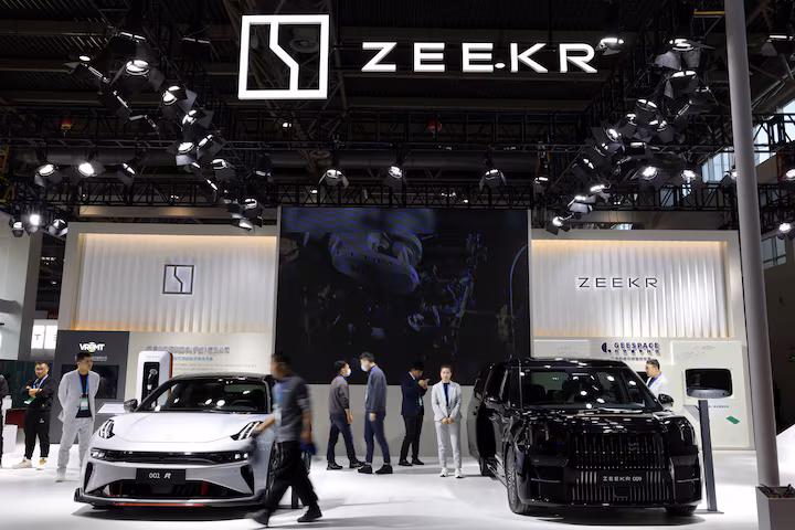 Chinese EV maker Zeekr soars nearly 35% in stellar US market debut