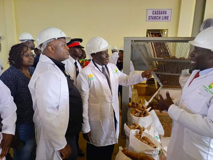 Thousands cassava farmers set to benefit from a newly commissioned Chitambo possessing plant