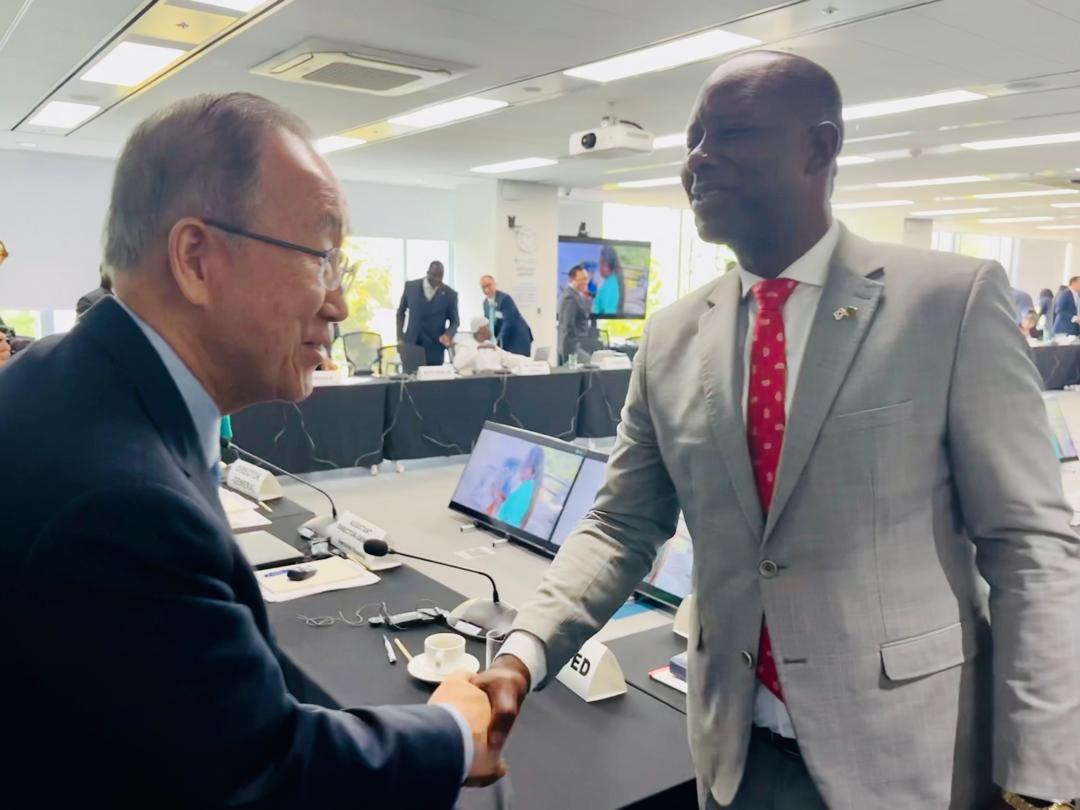Ban Ki Moon commends Zambian Government’s Robust Green Growth Initiatives