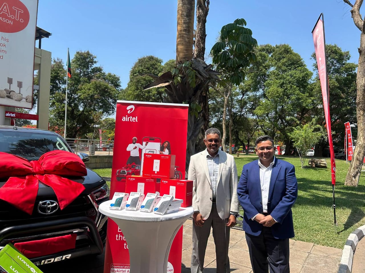 Airtel Zambia Launches Bundle Bonanza With Toyota Hilux Grand Prize